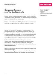 anleitung für funkspot zum tdh - Brandmanagement von handwerk.de