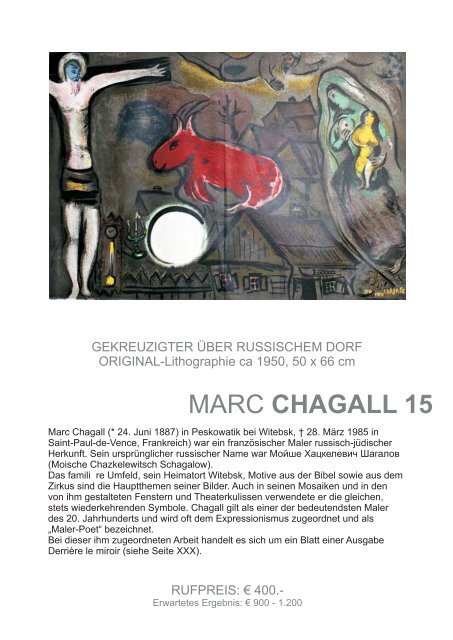 chagall 15 - Kiwanis Club zu Bad Ischl