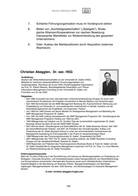 Download PDF-Version Alumni-Jahrbuch 2005 - St. Galler Business ...