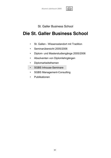 Download PDF-Version Alumni-Jahrbuch 2005 - St. Galler Business ...