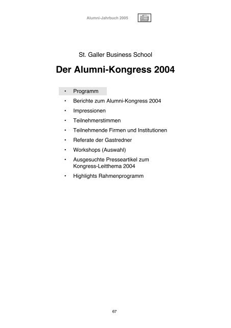 Download PDF-Version Alumni-Jahrbuch 2005 - St. Galler Business ...