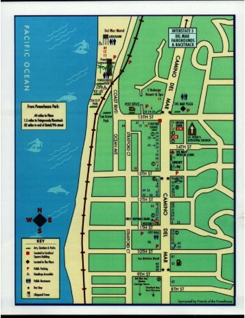 Parking Map - Del Mar