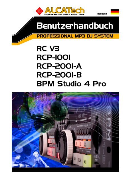 RC V3 RCP-1001 RCP-2001-A RCP - BPM Studio - BPM Jukebox