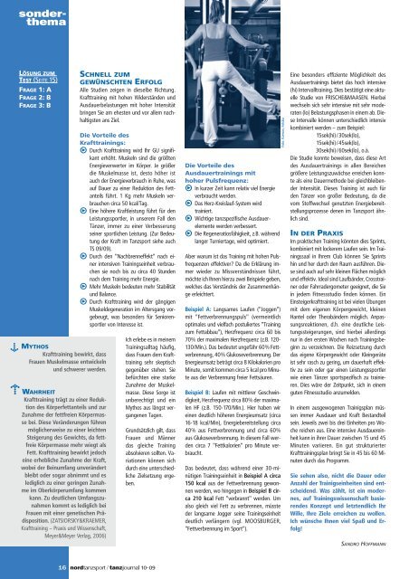In dieser Ausgabe: Fünf Seiten Tanzjournal - Deutscher ...