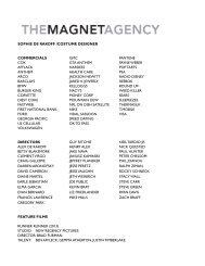 download resume - The Magnet Agency
