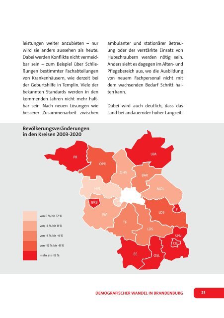 Demografischer Wandel - SPD-Landtagsfraktion Brandenburg ...