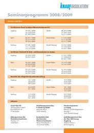 Seminarprogramm 2008/2009