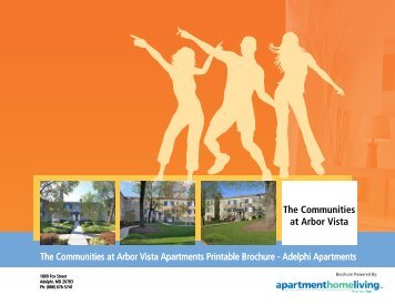 The Communities at Arbor Vista Apartments Printable Brochure ...