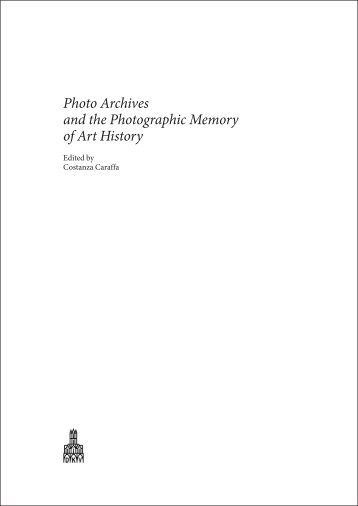 Inhaltsverzeichnis (PDF) - Kunsthistorisches Institut in Florenz