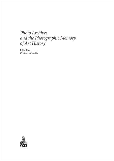 Inhaltsverzeichnis (PDF) - Kunsthistorisches Institut in Florenz