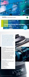 Lehrgang Fotografie und Video Dipl. Gestalter / in HF - GBS St.Gallen