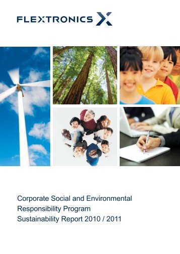 CSER Sustainability Report - Flextronics