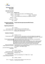 Curriculum Vitae Europass