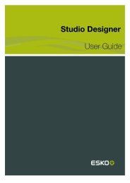 Studio Designer User Guide - Esko Help Center