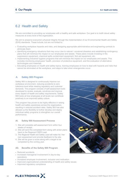 CSER Sustainability Report (English) - high res-rev - Flextronics