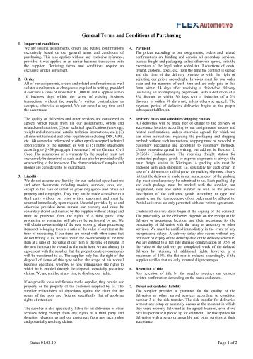 Att.5_General Terms and Conditions of Purchasing FLEX - Flextronics