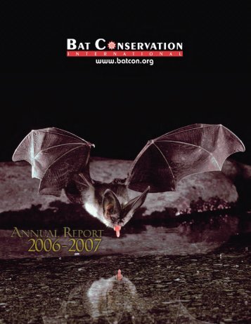 Annual Report07mdtjhrljh3mdtblvj4rl5mdt6vj - Bat Conservation ...