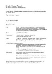 Zwischenbericht_JF (PDF, 284KB) - kunstunterricht-projekt