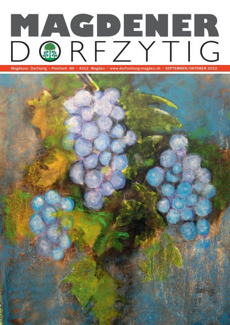 Ausgabe 4/2012 - Magdener Dorfzytig