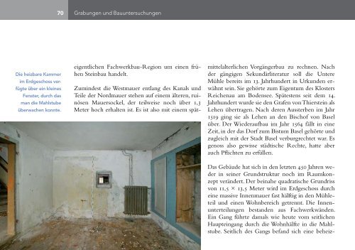 Jahresbericht 2011 - Archäologie Baselland - Kanton Basel ...