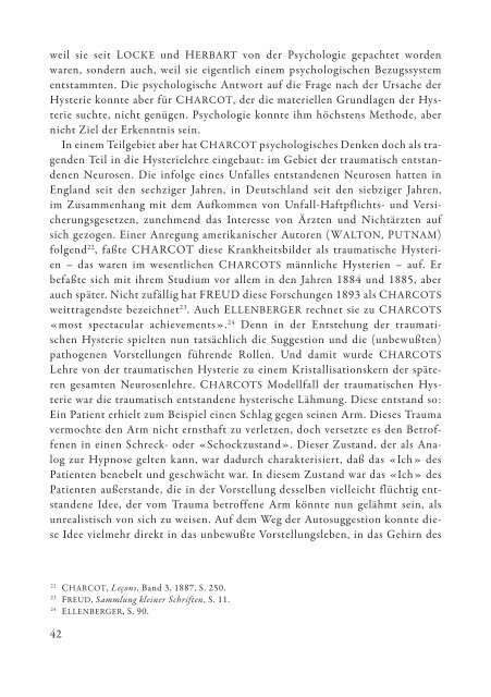 Charcot und die Ätiologie der Neurosen - Esther Fischer-Homberger