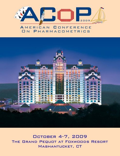 American Conference on Pharmacometrics - Biomedical ...