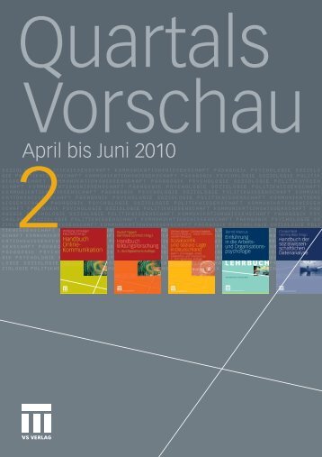 April bis Juni 2010 - Springer Fachmedien WIesbaden GmbH
