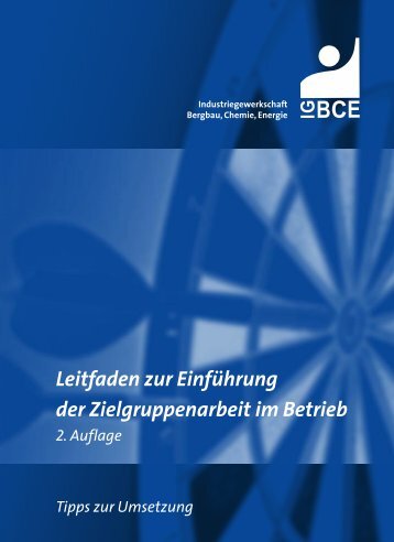 Leitfaden Zielgruppenarbeit - IG BCE