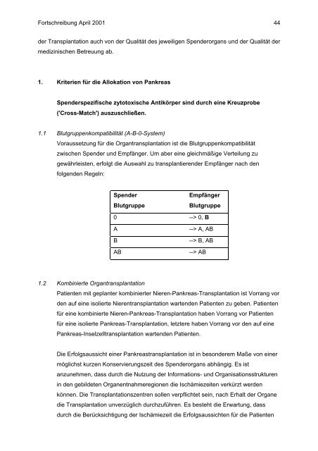 Richtlinien der Bundesärztekammer zur ... - Leber Dialyse