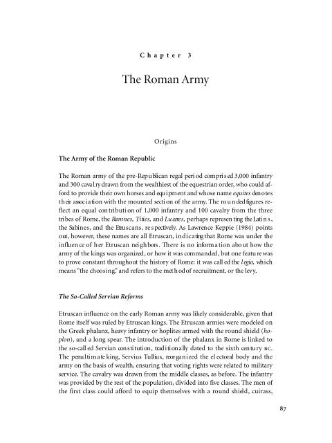 The Roman Army: A Social and Institutional History - Karatunov.net