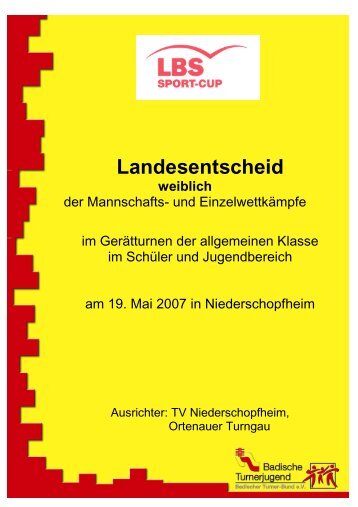 Siegerliste Landesfinale 2007 - Hegau-Bodensee-Turngau