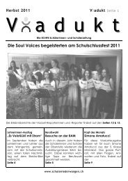 Ausgabe November 2011 - Schule Niederwangen