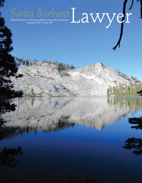 Santa BarbaraLawyer - Santa Barbara County Bar Association