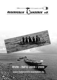 2008 / 2009 - Ruderverein Wandsbek