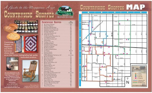 to view the Countryside Shoppes Map - Nappanee Area Chamber of ...