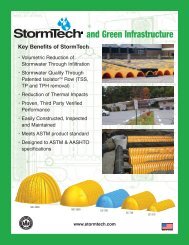 Green Infrastructure Brochure - StormTech