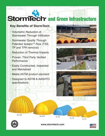 Green Infrastructure Brochure - StormTech