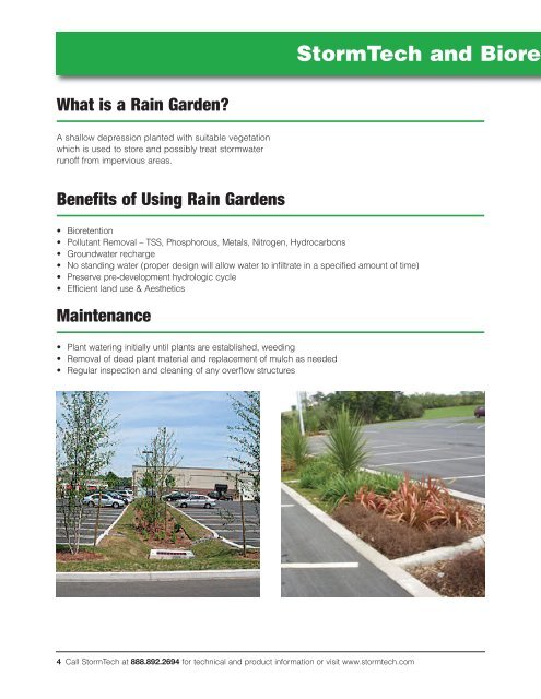 Green Infrastructure Brochure - StormTech