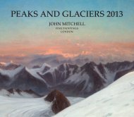 PEAKS AND GLACIERS 2013 - John Mitchell Fine Paintings