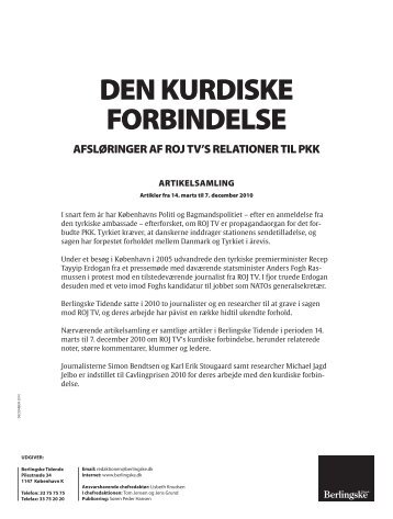 DEN KURDISKE FORBINDELSE - Berlingske