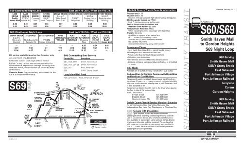 S60/S69 - Suffolk County Transit