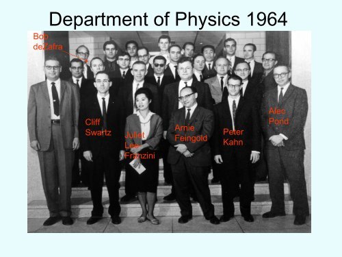 NUCLEAR PHYSICS - Stony Brook University