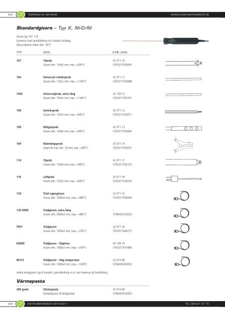 Instrumentkatalogen (PDF) - Bohlin & Nilsson