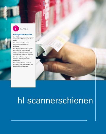 hl scannerschienen - HL Display