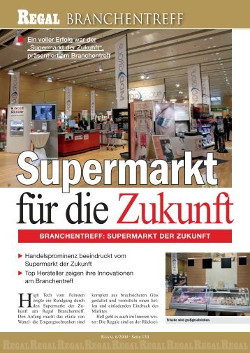 „Supermarkt der Zukunft“, präsentiert am Branchentreff ... - Regal