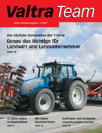 Valtra Kundenmagazin • 1/2007