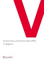 FlowFact Easy und FlowFact direct hAPPy im Vergleich. - FlowFact AG