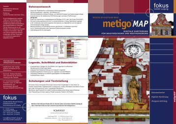 Prospekt metigo MAP (pdf; 2381 kb) - fokus GmbH Leipzig