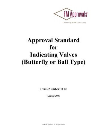 Approval Standard 1112 - FM Global