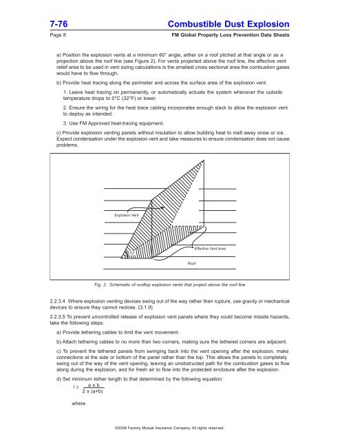 DS 7-76 Prevention and  Mitigation of Combustible Dust ... - FM Global